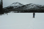 Small lake to the east of Taku Arm.  Contains two meteorites, not yet found when this photo was taken.