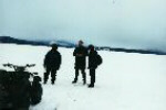 Meteorite recovery team planning their route.